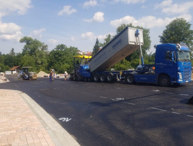 Asphalt 12 Hafenlohr Neubau Ortsumgehung_