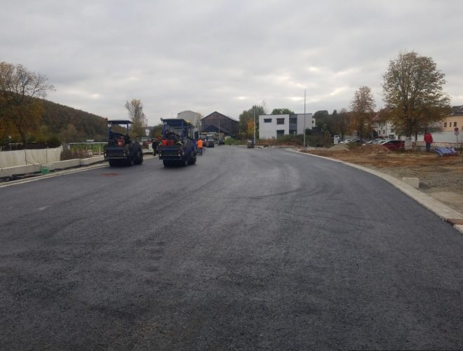 Asphalt 16 Hafenlohr Neubau Ortsdurchfahrt
